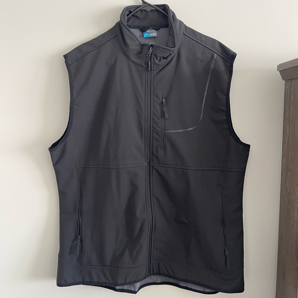 Willit Sports Men’s Fleece Lined Soft Shell Vest